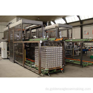 Palletizer Wrapper Machine für Metallverpackungs-Blechdosen-Herstellungsmaschine